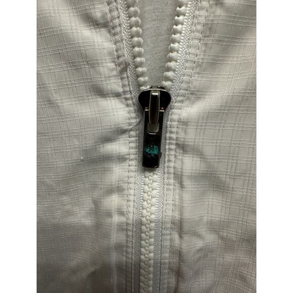 Vintage Adidas Three Stripe Full Zip Running Wind Jacket Medium - Picture 6 of 10